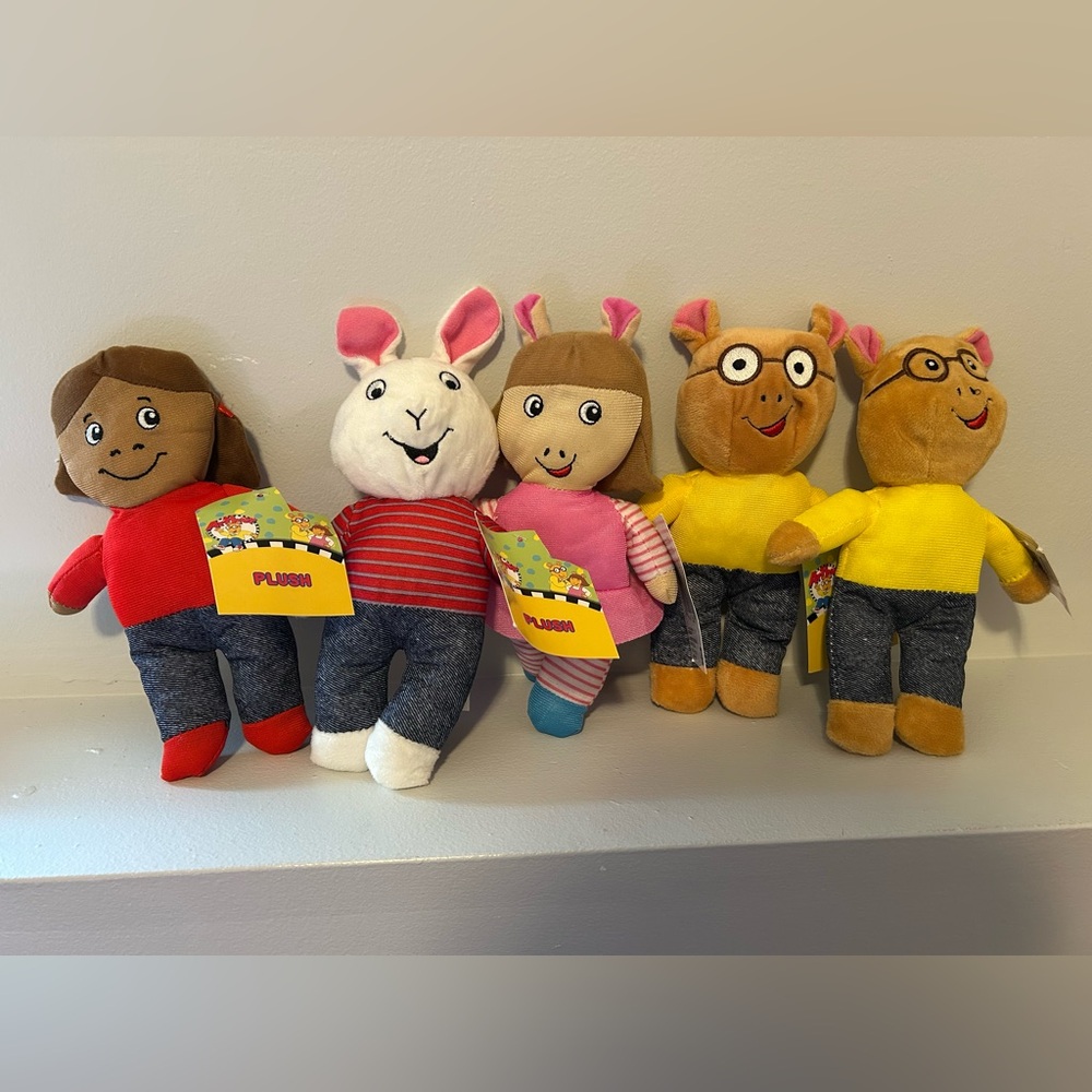 Arther and Friends Plush Set